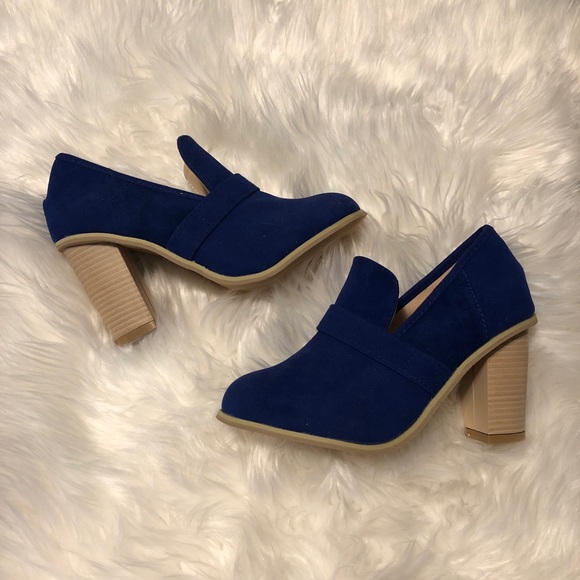 Never worn royal blue heels! Brand New! - Picture 2 of 3